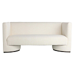 Дизайнерский Двухместный диван Florida Sofa  с элегантным деревянным декором  варинант исполнения - 2 | Loft Concept в Омске