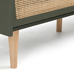 Комод с 6-ю ящиками из плетеного ротанга Remi Green Wicker Furniture варинант исполнения - 4 | Loft Concept в Омске