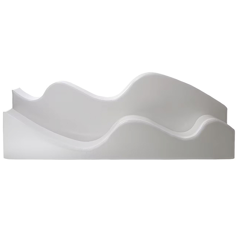 Дизайнерский модульный диван волнистой формы  Poltronova Superonda Sofa Белый Черный Красный в Омске | Loft Concept 