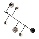 Бра с 5-ю плафонами разного диаметра и цвета Polyhedron варинант исполнения - 1 | Loft Concept в Омске