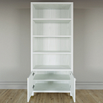 Книжный Стеллаж Elsa Dreams White с задней стенкой варинант исполнения - 4 | Loft Concept в Омске