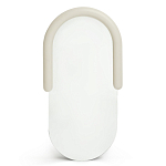 Зеркало овальное Curved Furniture бежевое варинант исполнения - 1 | Loft Concept в Омске