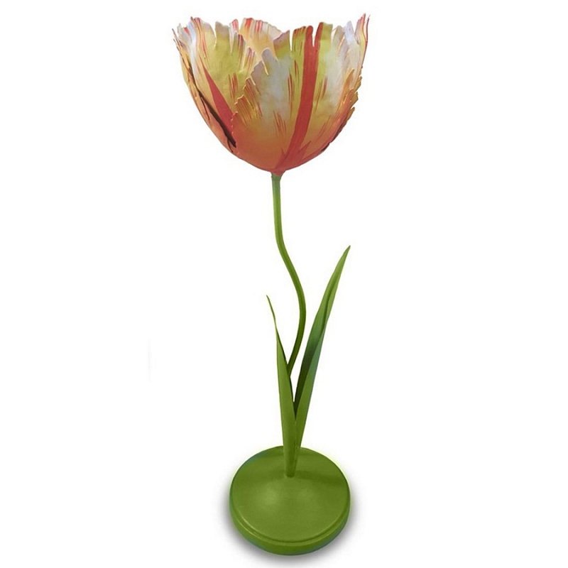 Подсвечник Candleholder Flam Зеленый Желтый Красный Подсвечник Candleholder Flam Зеленый Желтый Красный в Омске | Loft Concept