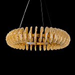 Люстра круглая с фактурными элементами в виде ракушек Inspired Sea варинант исполнения - 1 | Loft Concept в Омске