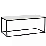 Журнальный столик прямоугольный White Marble Surface варинант исполнения - 2 | Loft Concept в Омске