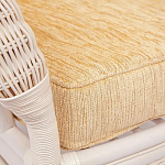 Комплект уличной мебели из ротанга Eloise белый варинант исполнения - 6 | Loft Concept в Омске