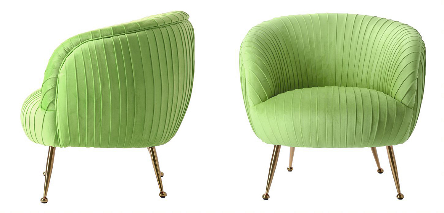 Кресло SOUFFLE CHAIR green Кресло SOUFFLE CHAIR green - Loft-Concept в Омске