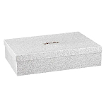 Чайный сервиз белого цвета из фарфора на 6 персон 15 предметов Floral Charm варинант исполнения - 2 | Loft Concept в Омске