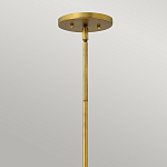 Подвесной светильник с матовым стеклянным коническим плафоном в современном стиле Hinkley варинант исполнения - 6 | Loft Concept в Омске