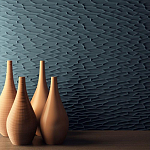 Гипсовая 3D Панель M-27 варинант исполнения - 1 | Loft Concept в Омске