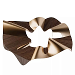 Дизайнерский журнальный стол волнистой формы Nyxacad варинант исполнения - 1 | Loft Concept в Омске