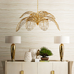 Люстра Золотые листья Golden Petals варинант исполнения - 4 | Loft Concept в Омске