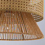 Подвесной светильник с абажуром из натуральных материалов Light Inside the Cell варинант исполнения - 8 | Loft Concept в Омске