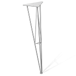 Стол обеденный с круглой столешницей из керамики на четырех ножках Sand Ceramics варинант исполнения - 5 | Loft Concept в Омске