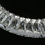 Люстра круглая с прозрачной хрустальной рамкой Maude Crystal Light варинант исполнения - 10 | Loft Concept в Омске