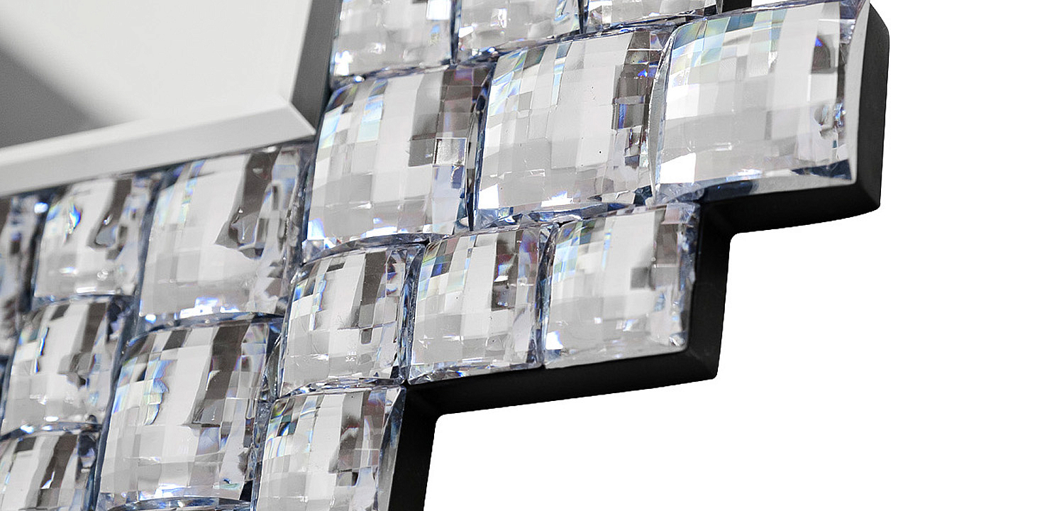 Зеркало Lasre Glitter Squares Mirror Зеркало Lasre Glitter Squares Mirror - Loft-Concept в Омске