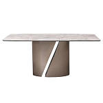 Стол обеденный керамический серый Servorios варинант исполнения - 1 | Loft Concept в Омске