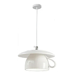 Подвесные светильники в виде белой посуды Flower Reversal варинант исполнения - 8 | Loft Concept в Омске