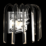 Бра цвета никель с изогнутыми хрустальными элементами Radiant Ribbons варинант исполнения - 5 | Loft Concept в Омске