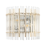 Бра с прозрачными вертикальными стеклянными трубками Gladia варинант исполнения - 1 | Loft Concept в Омске