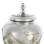 Ваза из стекла с крышкой и декоративными узорами Chinoiserie Ceramics варинант исполнения - 2 | Loft Concept в Омске