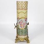 Фарфоровая ваза с бронзовыми элементами Eden Garden варинант исполнения - 3 | Loft Concept в Омске