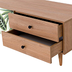 Длинная ТВ-тумба с принтом на ящиках Elise TV Stand варинант исполнения - 4 | Loft Concept в Омске