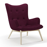 Мебельная ткань Шенилл фиолетовый цвет 138 см T4-27 варинант исполнения - 5 | Loft Concept в Омске