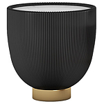 Круглый приставной стол Ruelly Black Coffee Table варинант исполнения - 1 | Loft Concept в Омске