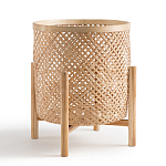 Кашпо на ножках из бамбука Bamboo Decor варинант исполнения - 4 | Loft Concept в Омске