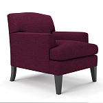 Мебельная ткань Шенилл фиолетовый цвет 138 см T4-27 варинант исполнения - 3 | Loft Concept в Омске