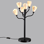 Настольная лампа с ветвями и белыми фарфоровыми цветами Floralis варинант исполнения - 4 | Loft Concept в Омске