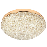 Круглый потолочный светильник с хрустальным декором Vere Crystal Ceiling Lamp 50 варинант исполнения - 1 | Loft Concept в Омске