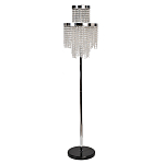 Торшер Хром с каскадом сияющих кристаллов Shining Waterfall варинант исполнения - 1 | Loft Concept в Омске