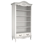 Стеллаж белый из массива бука с 5-ю полками White Provence варинант исполнения - 1 | Loft Concept в Омске