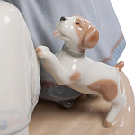 Статуэтка фарфоровая Девочки с собачками Charming Statuette варинант исполнения - 2 | Loft Concept в Омске