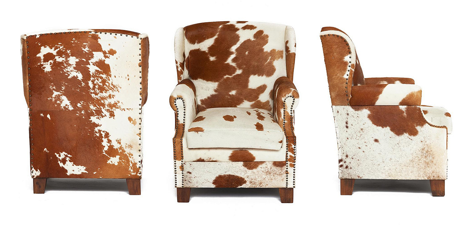 Кресло Cowhide Armchair - Loft-Concept в Омске