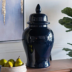 Ваза с крышкой однотонная Высота 48 см Chinoiserie Ceramics варинант исполнения - 3 | Loft Concept в Омске