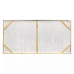 Панно декоративное с ручной росписью Gray Strokes варинант исполнения - 4 | Loft Concept в Омске