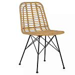 Стул с ротанговым плетением Wicker Stool без подлокотников варинант исполнения - 6 | Loft Concept в Омске
