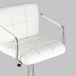 Барный стул с подлокотниками Honory White варинант исполнения - 7 | Loft Concept в Омске