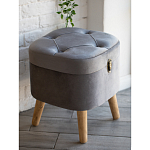 Пуф Leather with a snap варинант исполнения - 2 | Loft Concept в Омске