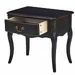 Тумба прикроватная из массива березы с ящиком и состаренным эффектом Vintage варинант исполнения - 3 | Loft Concept в Омске