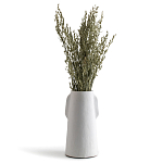 Ваза Serené Ceramic Vase Белая варинант исполнения - 3 | Loft Concept в Омске