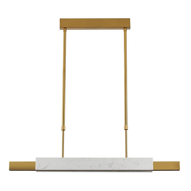 Подвесной светильник BERT FRANK белый Золотой Белый Мрамор Bianco в Омске | Loft Concept 