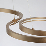 Люстра подвесная светодиодная в виде волнообразной ленты Ribbon Vortex варинант исполнения - 21 | Loft Concept в Омске