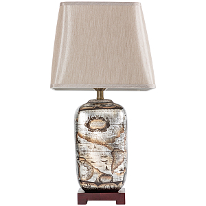 Настольная лампа Vintage World Map Lampshade