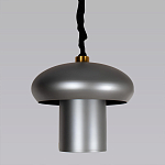 Подвесной светильник с серым металлическим плафоном Capability варинант исполнения - 1 | Loft Concept в Омске