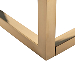 Консоль с ящиками зеркальная с золотым декором Gold Painted Mirror Console варинант исполнения - 4 | Loft Concept в Омске