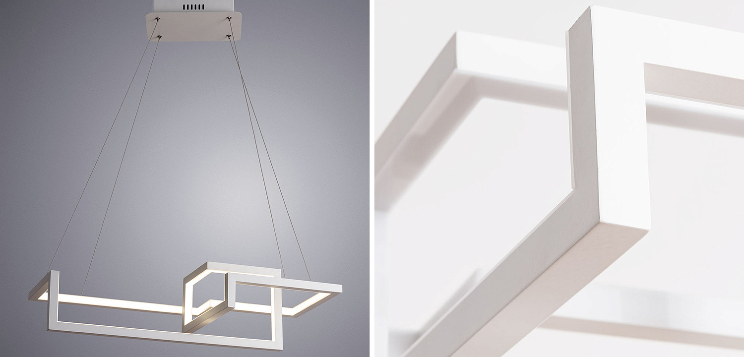 Люстра Esther Geometric White Chandelier I Люстра Esther Geometric White Chandelier I - Loft-Concept в Омске